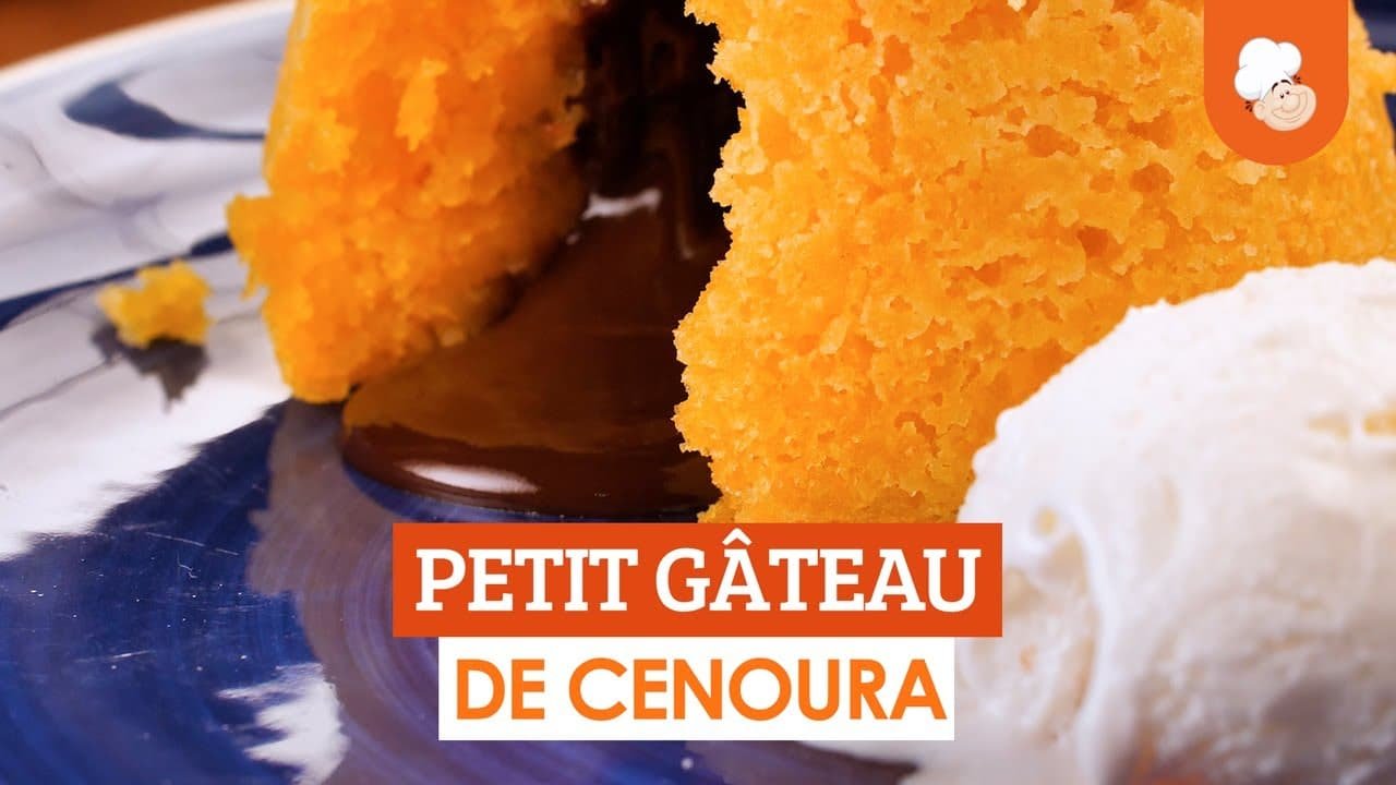 petit gateau de cenoura rec